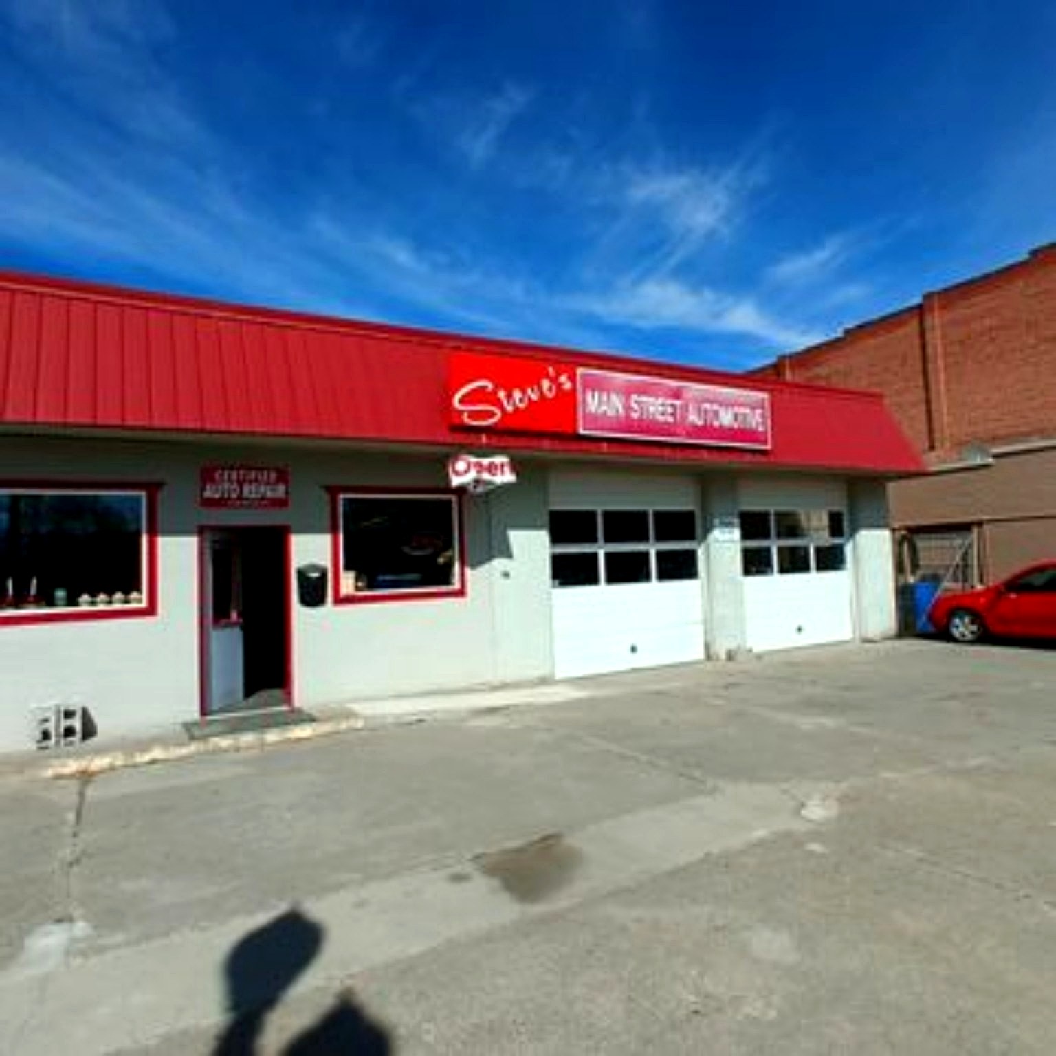 Steve's Main Street Automotive storefront